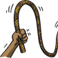 Whip for flogging