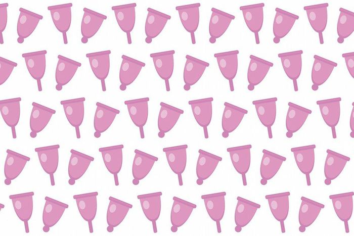 Use of menstrual cup during sex.