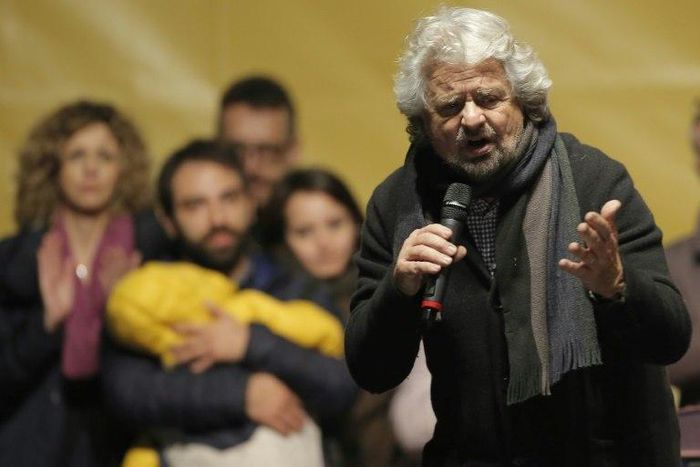 Beppe Grillo, co-founder of Italy's Five Star Movement, defended the group's local election results after a setback at the weekend