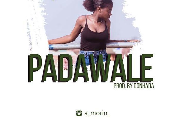 Morin's 'Padawale' single's art.
