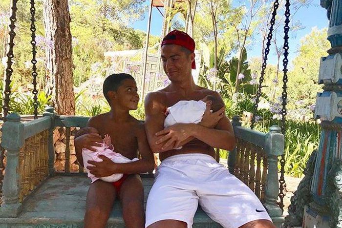 Cristiano Ronaldo's twins