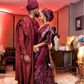 Banky W kisses Adesua's forehead