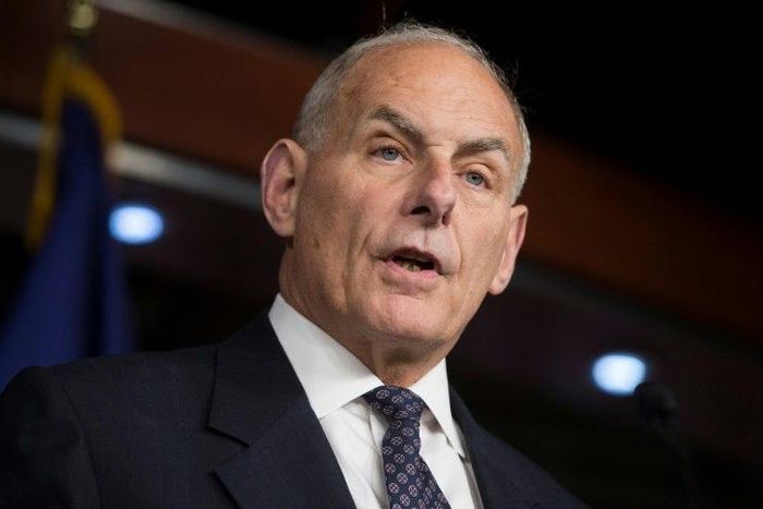 Trump has tapped Secretary of Homeland Security and retired Marine general John Kelly, shown here, to replace Reince Priebus as chief of staff