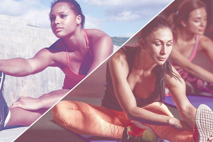 Indoor versus outdoor workout.