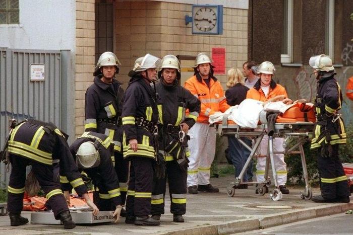 Among those injured in the July 27, 2000 attack was a woman who lost her unborn baby