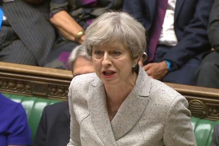Prime Minister Theresa May told the British Parliament on Tuesday that the country faces "some of the greatest challenges of our time"