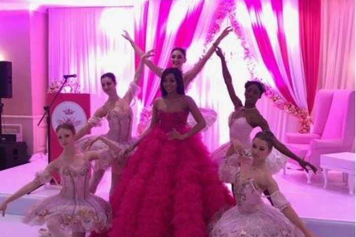 Bonang Matheba's birthday party was the bomb!
