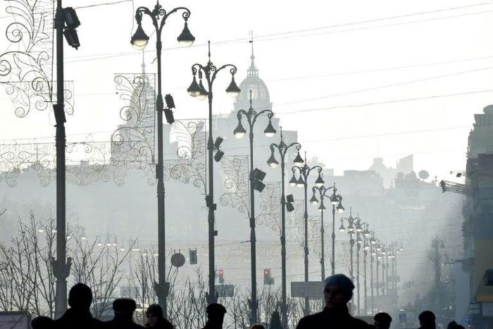 Temperatures in the capital Kiev had plunged as low as minus 15 degrees Celsius (5 degrees Fahrenheit) last week