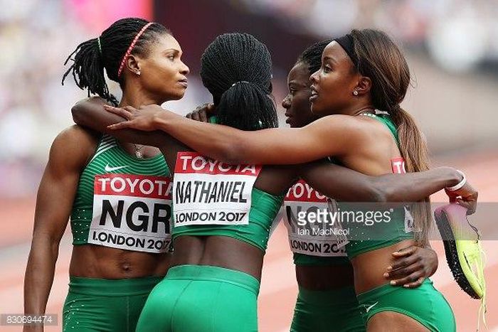 Patience Okon George, Glory Nathaniel, Emerald Egwin and Yinka Ajayi