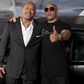 Dwayne 'The Rock' Johnson and Vin Diesel.