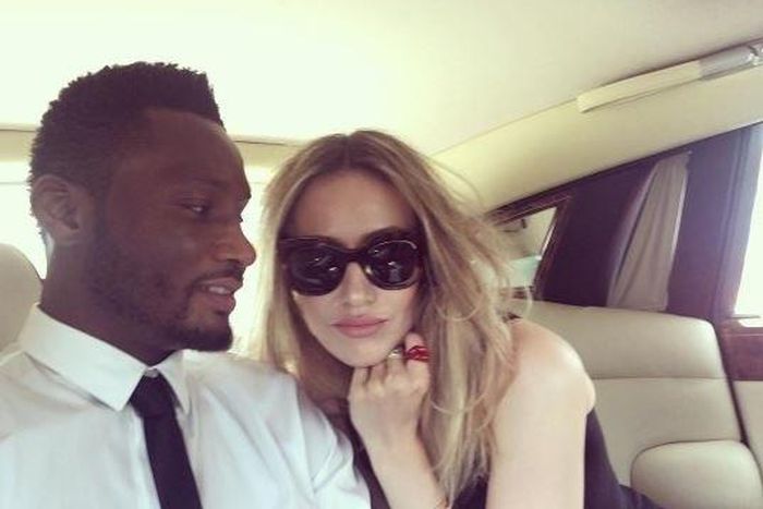 John Obi Mikel and girlfriend Olga Diyachenko