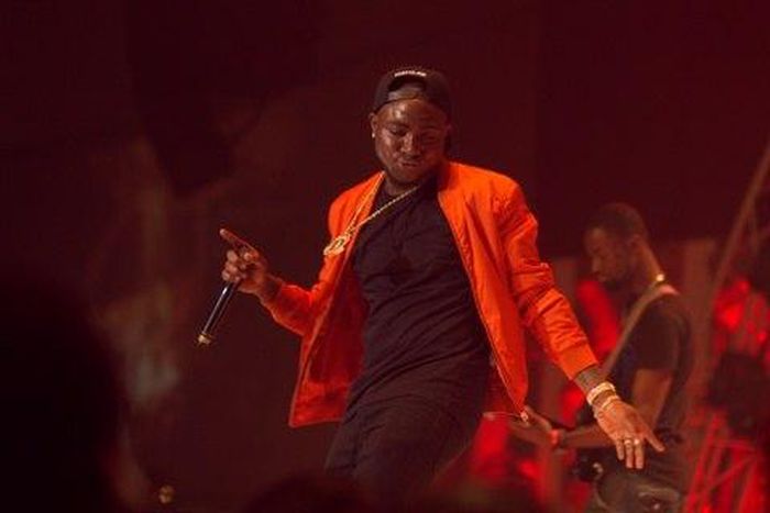 Davido at 3 Thrones Concert