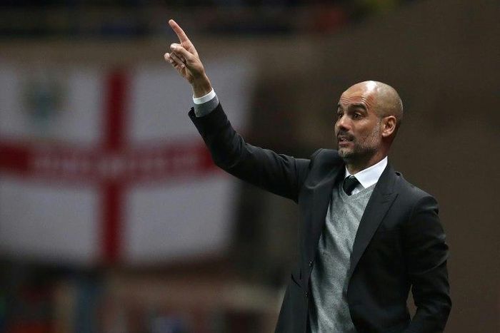 Manchester City's Spanish manager Pep Guardiola is pictured in Monaco on March 15, 2017