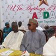 Mallam Shittu Mohammed flanked by two leaders of APDA