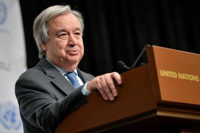 United Nations Secretary General Antonio Guterres, shown in this file photo, said Pyongyang must cease "further provocative actions"