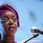 Nigeria's Minister of Petroleum Diezani Alison-Madueke addresses delegates at the opening of the Nigeira Oil & Gas 2014 conference in a file photo