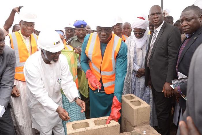 Kwara Gov lays school foundation