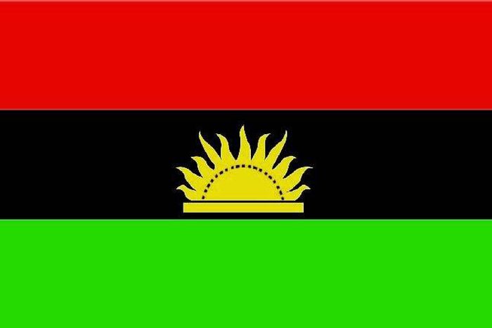 The flag of Biafra