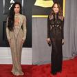 Demi Lovato, Chrissy Teigen at the 2017 Grammy Awards