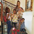 Adaeze Yobo and kids