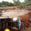 The collapsed bridge at Tatabu village along Mokwa-Jebba road in Kwara state
