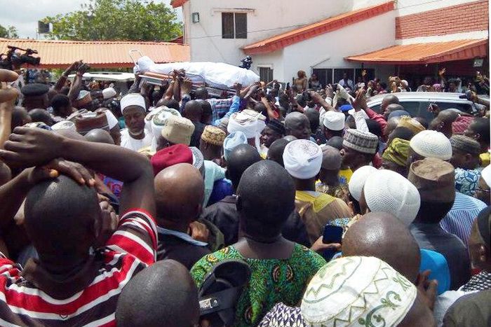 Sen Adeleke is laid to rest in Ede