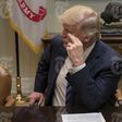 President Donald Trump during a meeting at the White House in Washington, March 13, 2017. President Trump paid $38 million in federal income taxes on reported income of $150 million in 2005, an effective tax rate of 25 percent, the White House said on ...