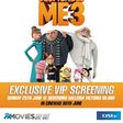 Despicable me pre-screening