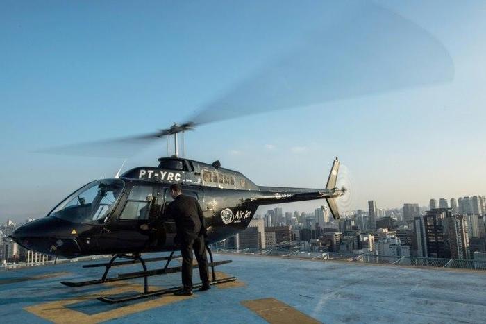 Airbus' subsidiary Voom gives an alternative for those willing to avoid Sao Paulo's heavy car traffic, offering a helicopter service similar to the car service offered by Uber.