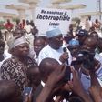 Babachir Lawal and Garba Shehu addressing Nigerians in Abuja
