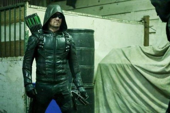 A scene from "Arrow" season 5