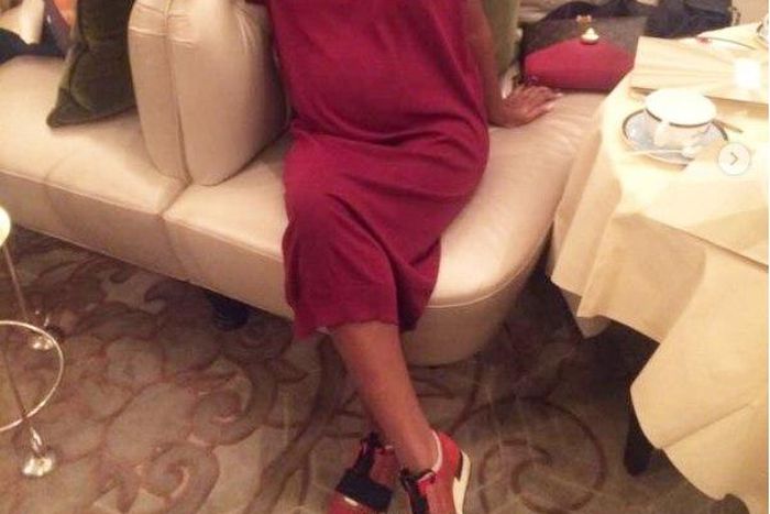 TV host and actress Dolapo Oni is documenting her pregnancy experience