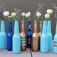Beer bottle bud vase
