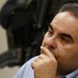 Former Salvadoran President (2004-2009), Elias Antonio Saca, attends a hearing at the Isidro Menendez Judicial Centre in San Salvador in November 2016