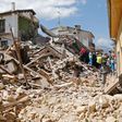 Amatrice, one of the places devastated by an earthquake in August 2016.