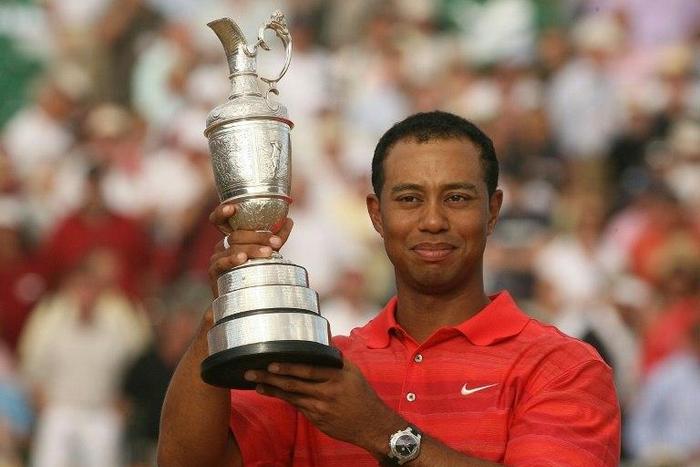 Tiger Woods has won the British Open three times, most recently at Hoylake, in 2006