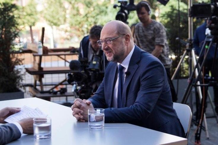 Schulz, the former European Parliament president, has fallen far behind in the polls despite an initial surge of popularity after joining the race in January