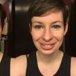 Visual effect of applying primer on the face. (Before and after)