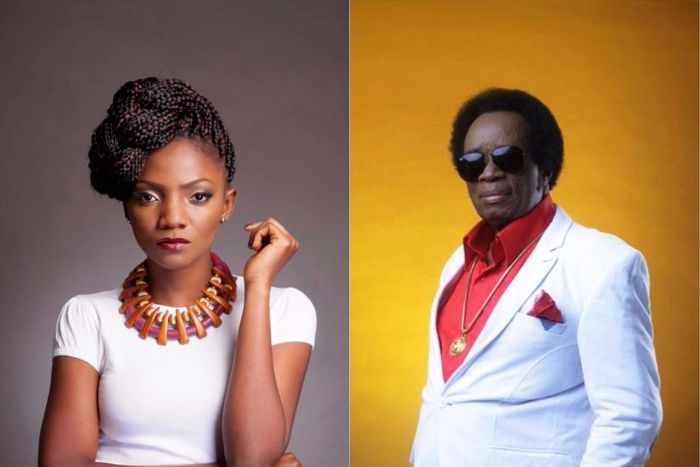Sir. Victor Uwaifo accused Simi of not crediting him on the 'remix' of his song 'Joromi'.