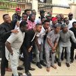 Ali Baba, Funny Bone, Ushbebe, Pencil, others at Seyi Law's baby dedication