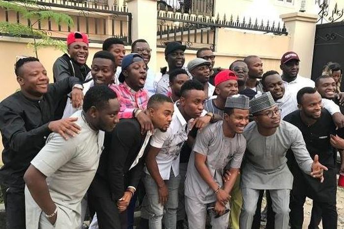 Ali Baba, Funny Bone, Ushbebe, Pencil, others at Seyi Law's baby dedication