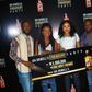 Mc Ogbolo, Cassie Onyejeike (Winner Mr Dowell's Friendship Party Port Harcourt), Brand Manager Mc Dowell's, Temitope Adenle and Desire Igwe (Winner Mr Dowell's Friendship Party Port Harcourt)