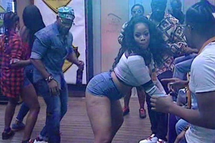 Legends party at the Big Brother Naija house