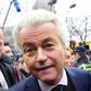 Dutch far-right politician and leader of the Partij Voor De Vrijheid (PVV or Freedom Party) Geert Wilders is surrounded by security and supporters as he officially launches his parliamentary election campaign in Spijkenisse on February 18, 2017. Firebr...