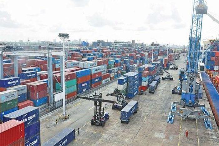 Tin-can Island Container Terminal.