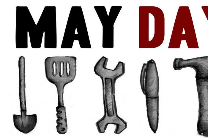 The irony of May Day