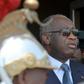 Former Ivorian president Laurent Gbagbo (C) is the first ex-head of state to be tried by the International Criminal Court