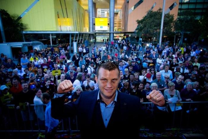 Jeff Horn has been handed the keys to the city of Brisbane after his surprise win over boxing legend Manny Pacquiao