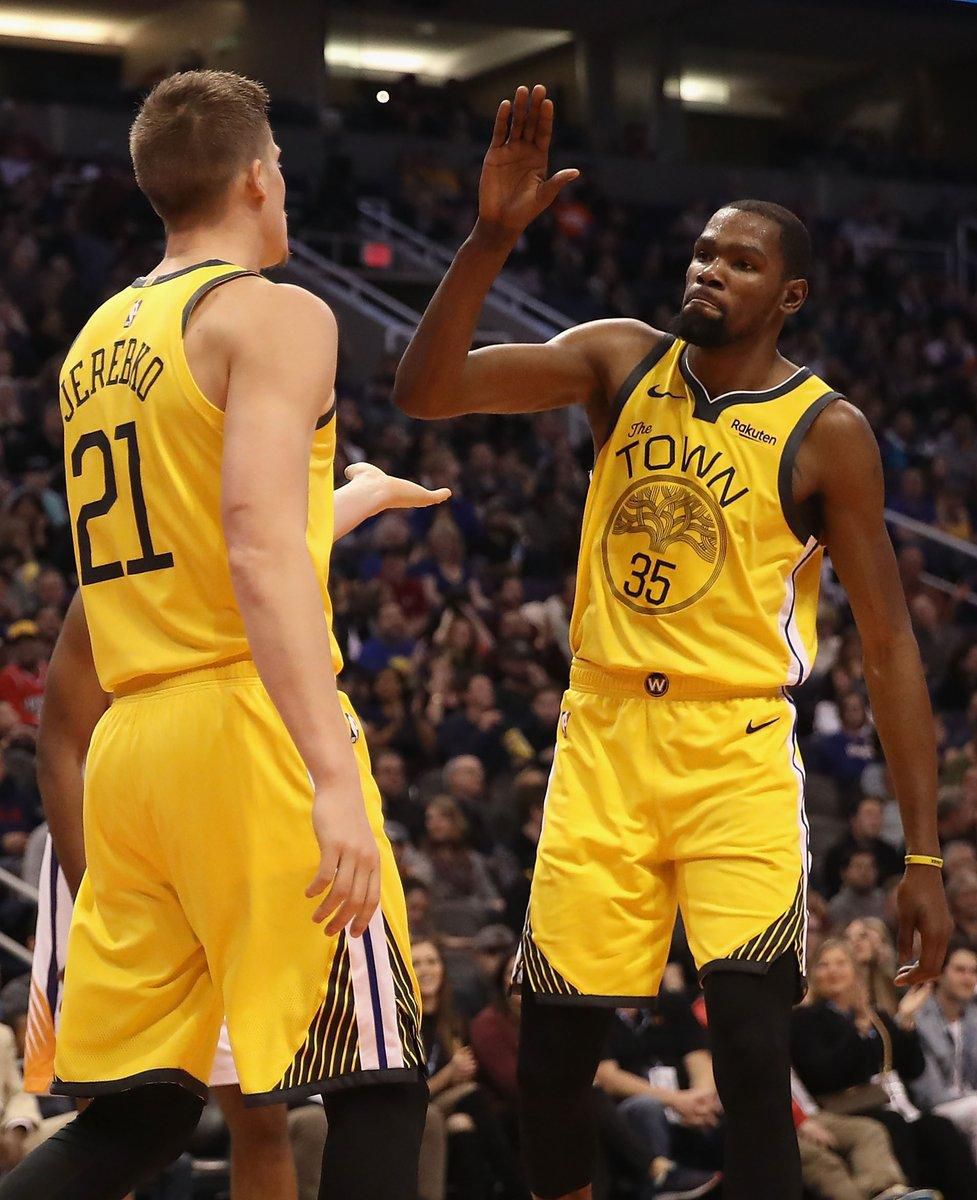 Kevin Durant continues to lead the overall scoring in the league [NBA]