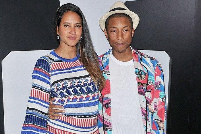 Pharrell Williams and wife, Helen Lasichanh